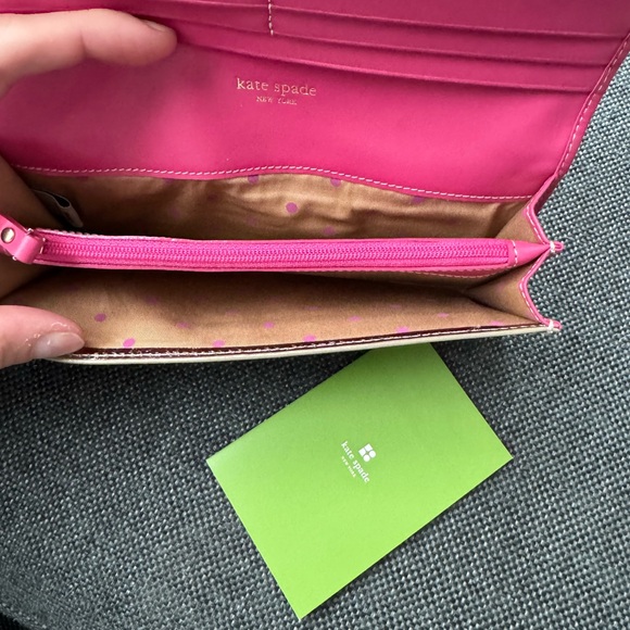 Kate Spade Gold Wallet - Picture 3 of 7